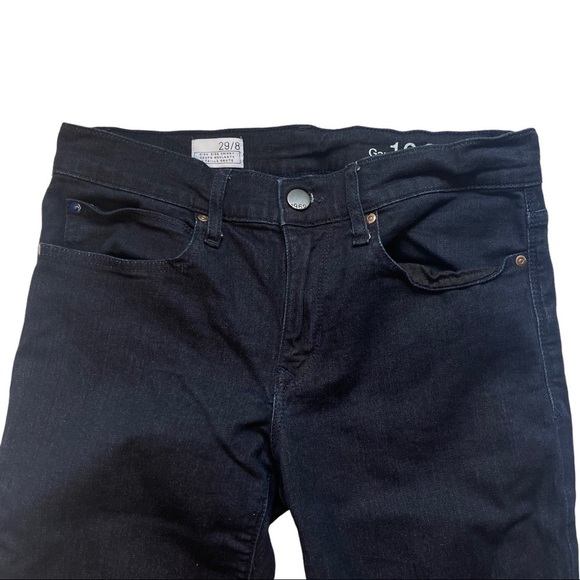 GAP Blue Size 8/29 Skinny Mid-Rise Denim Jeans - Picture 3 of 13